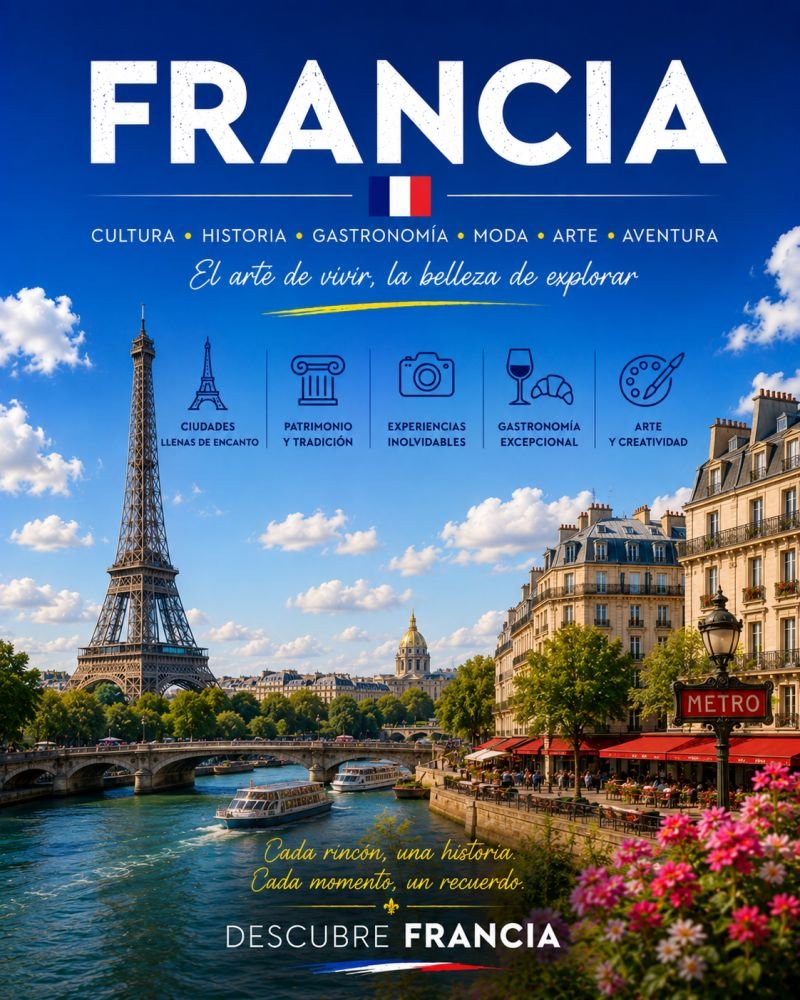 Viaje a París, Francia