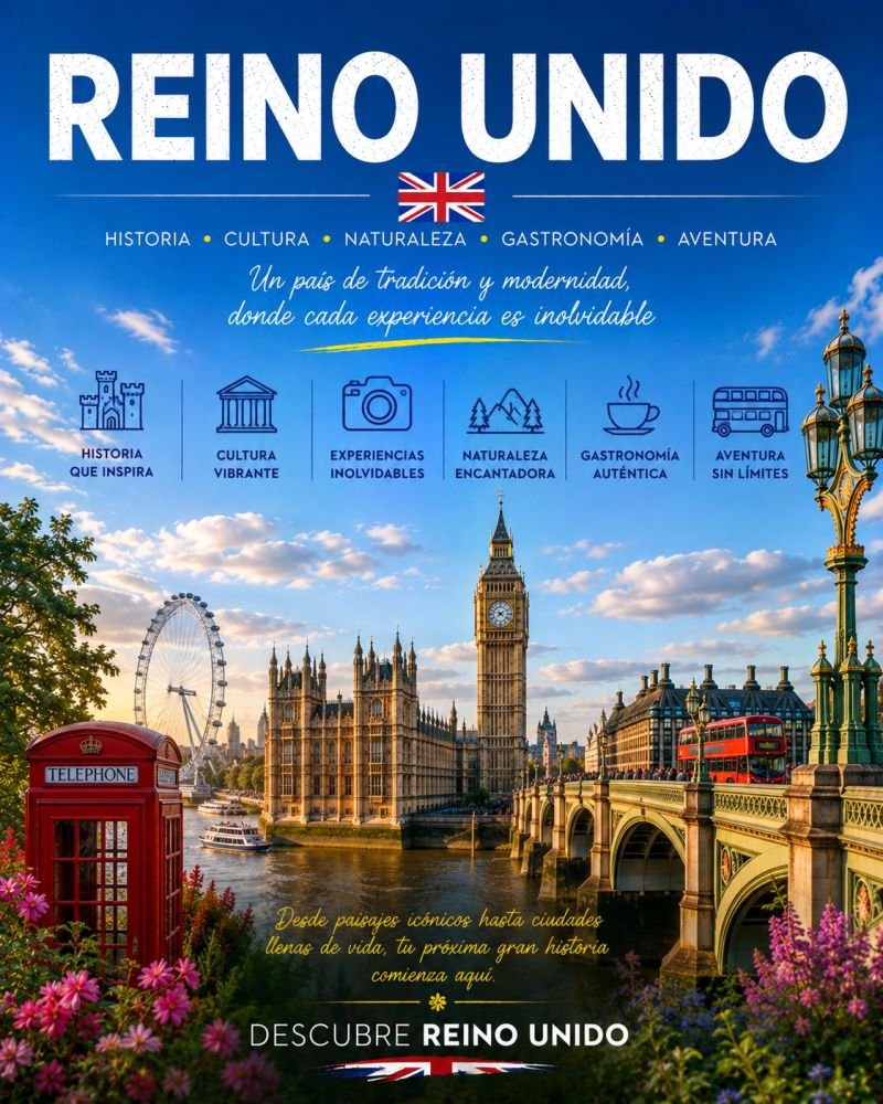 Viaje a Londres, Reino Unido