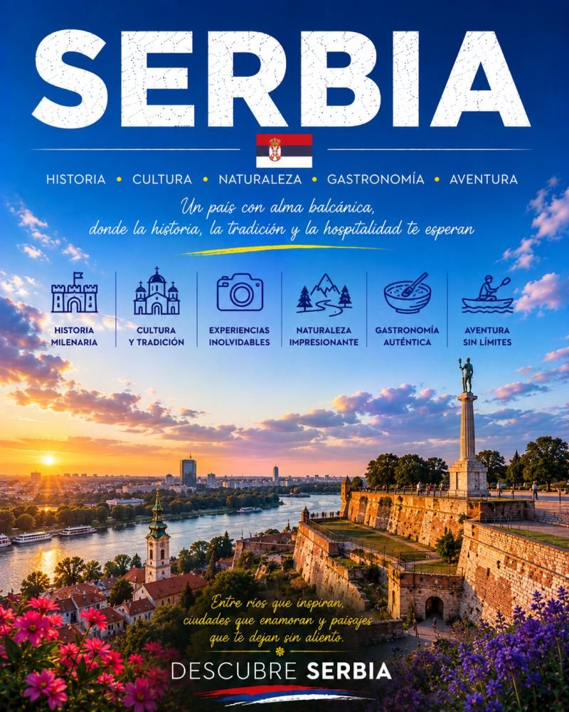 Viaje a Belgrado, Serbia